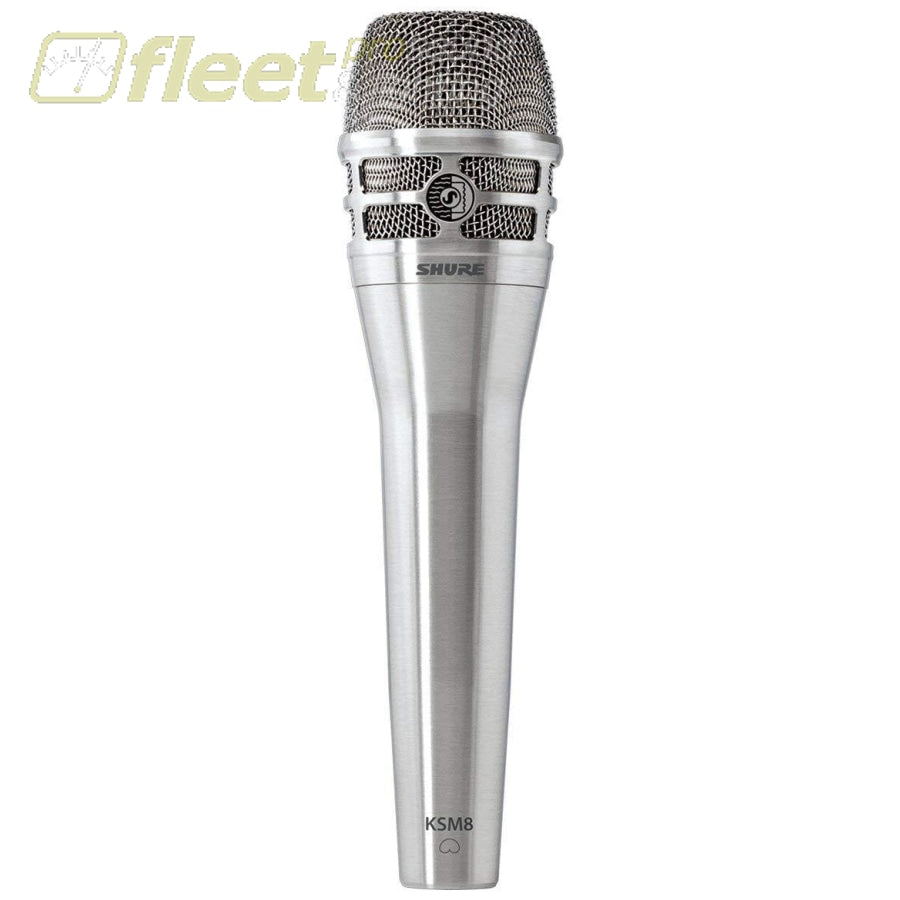 Shure KSM8/N Dualdyne Cardioid Dynamic Vocal Microphone - Nickel