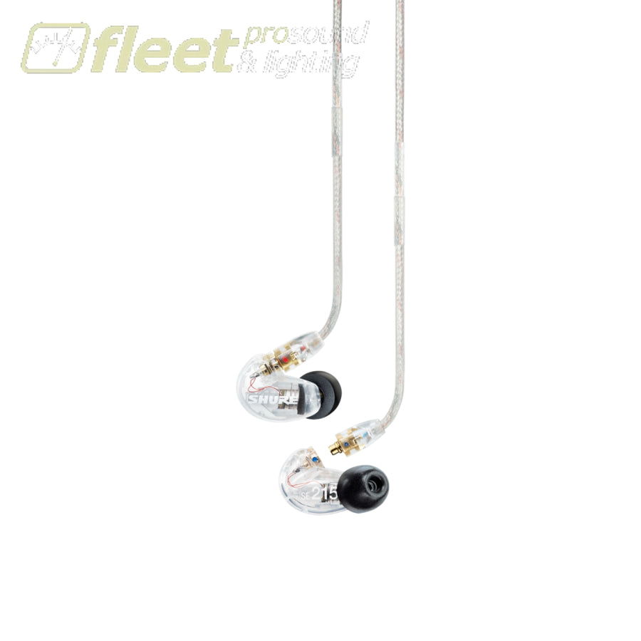 Shure SE215-CL Professional Sound Isolating Earphones – Fleet Pro