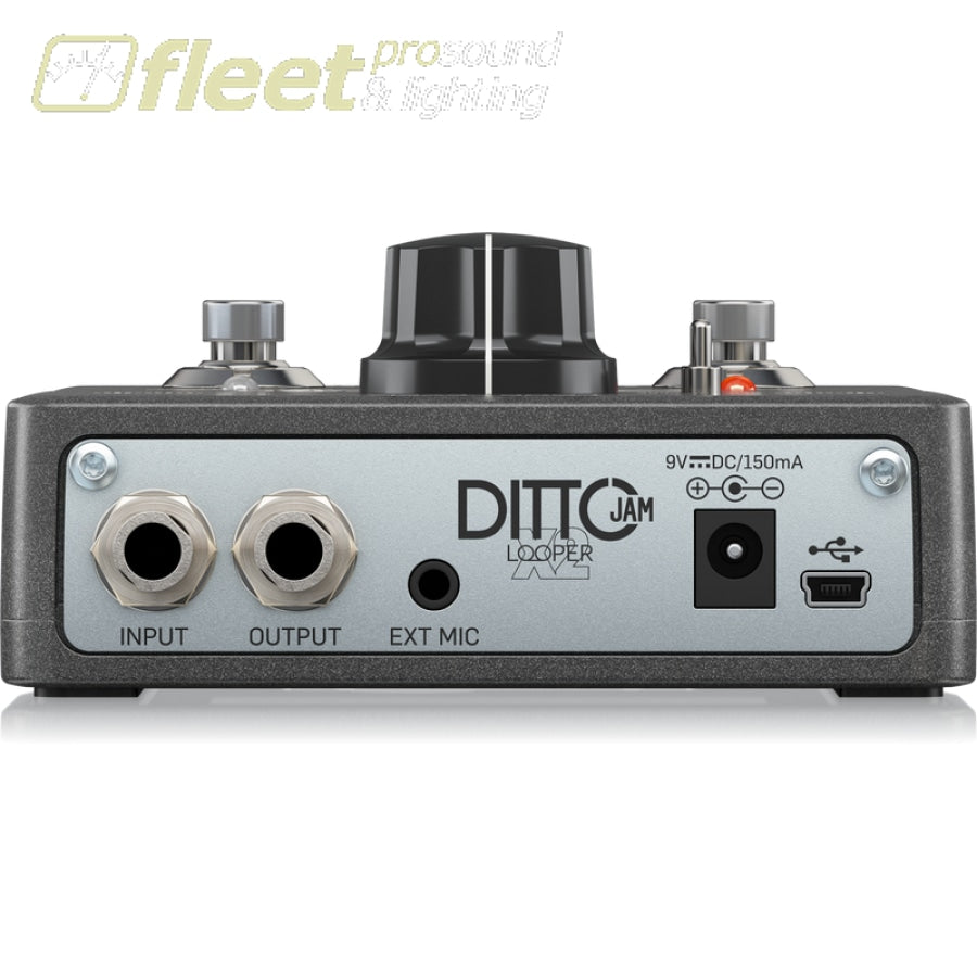 TC Electronics DITTO JAM X2 Intuitive Looper Pedal – Fleet Pro Sound