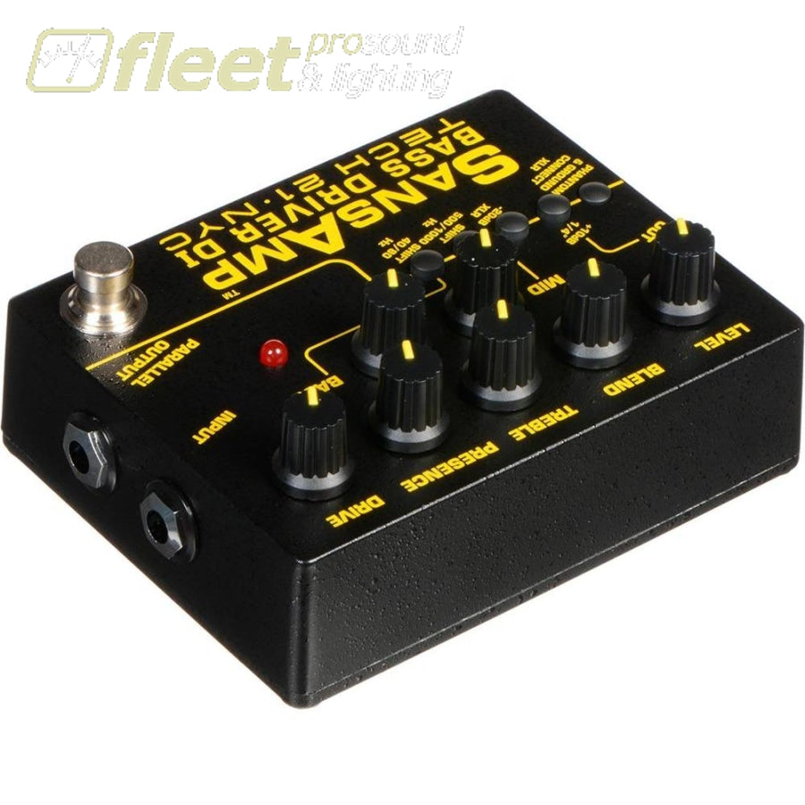 TECH 21 SansAmp BSDR-V2 Bass Driver DI Pedal – Fleet Pro Sound