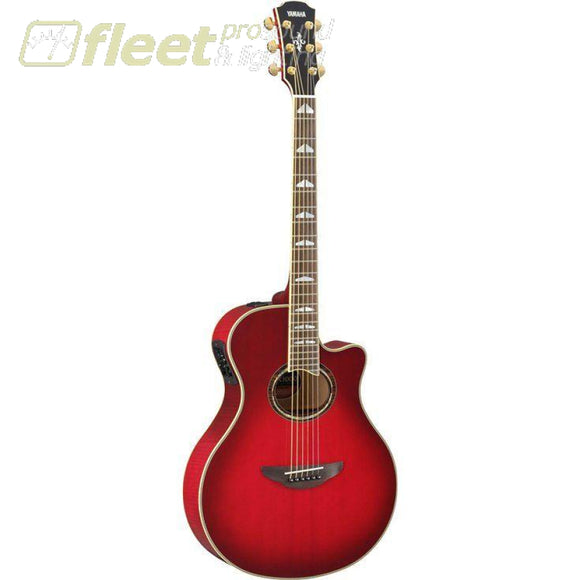 Yamaha APX1000 CRB Acoustic-Electric Solid-Spruce Top Guitar - Crimson Red Burst Finish 6 STRING ACOUSTIC WITH ELECTRONICS