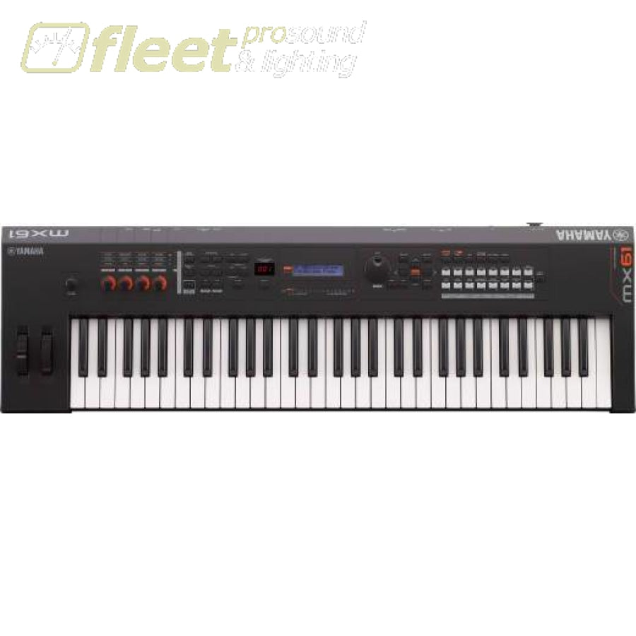 Yamaha MX61 BK 61-Key Synthesizer - Black