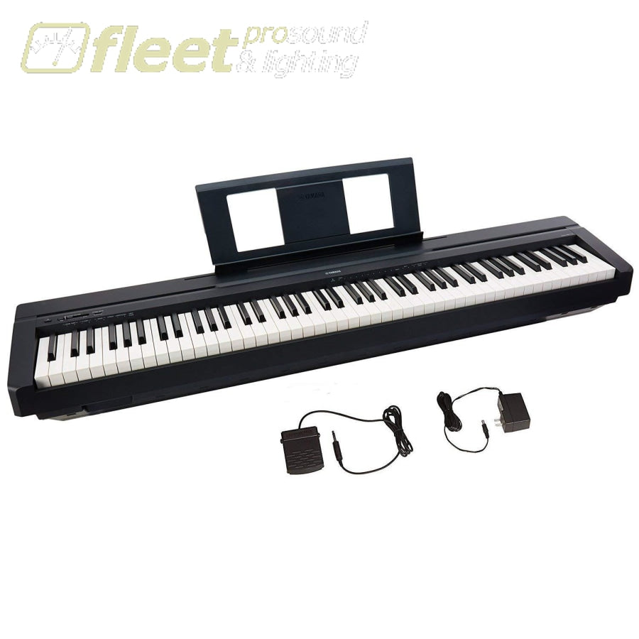 YAMAHA P-45B Digital Piano - Light and Portable Piano for