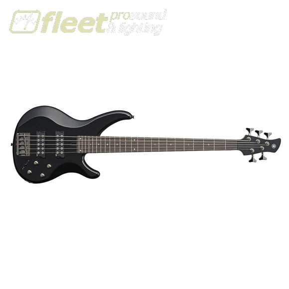 Yamaha TRBX305-BL 5-String Electric Bass Black Black 5 STRING BASSES