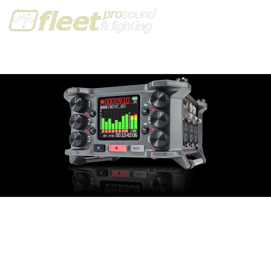 Zoom F6 Mutli-Track Field Recorder – Fleet Pro Sound