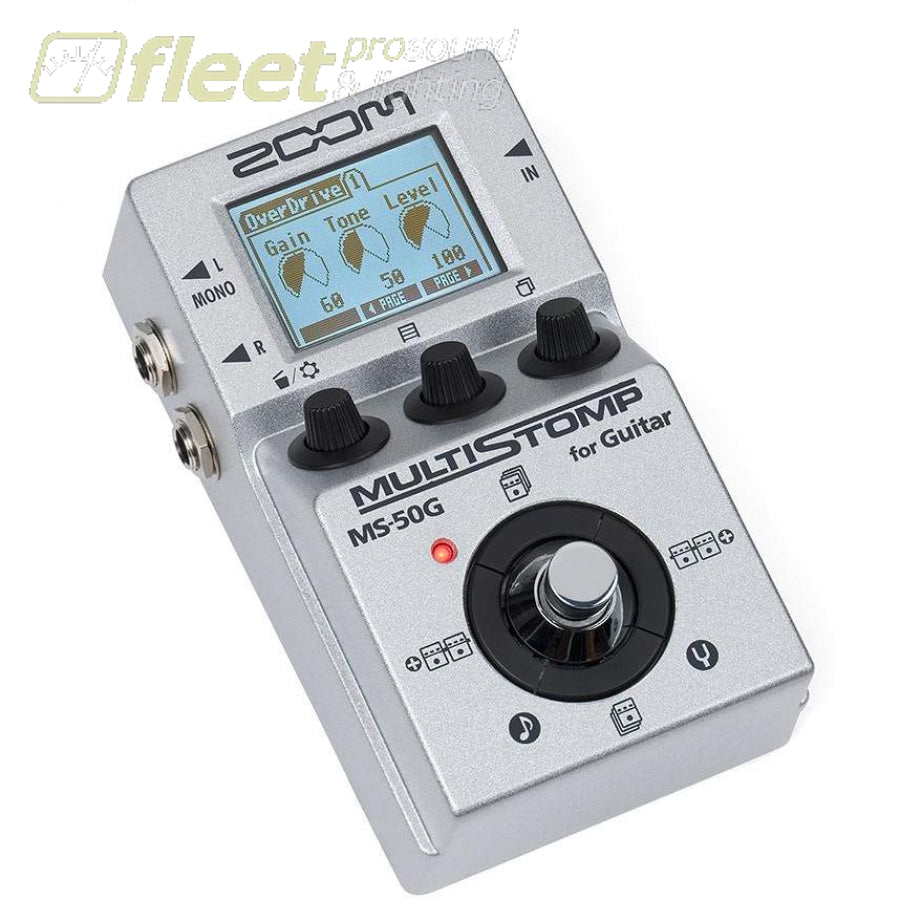 Zoom MS-50G- MultiStomp Guitar Pedal