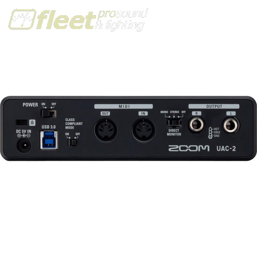 Zoom UAC-2 USB 3.0 Audio Interface – Fleet Pro Sound