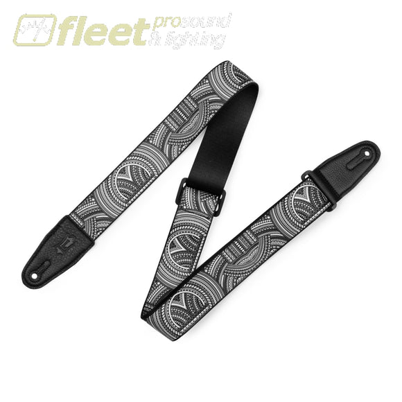 Levy’s MP2TAT-002 2″ Tattoo Series Poly Guitar Strap Tribal STRAPS