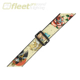 Levy’s MP2TAT-005 2″ Tattoo Series Poly Guitar Strap Old School Design STRAPS