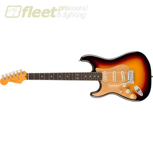 Fender American Ultra II Stratocaster® Left-Hand SSS Ebony Fingerboard Ultraburst - 0119161712 SOLID BODY GUITARS