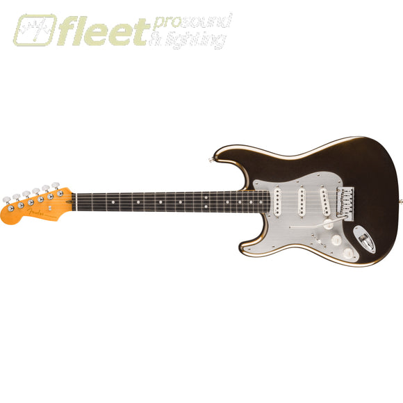 Fender American Ultra II Stratocaster® Left-Hand SSS Ebony Fingerboard Texas Tea - 0119161790 SOLID BODY GUITARS