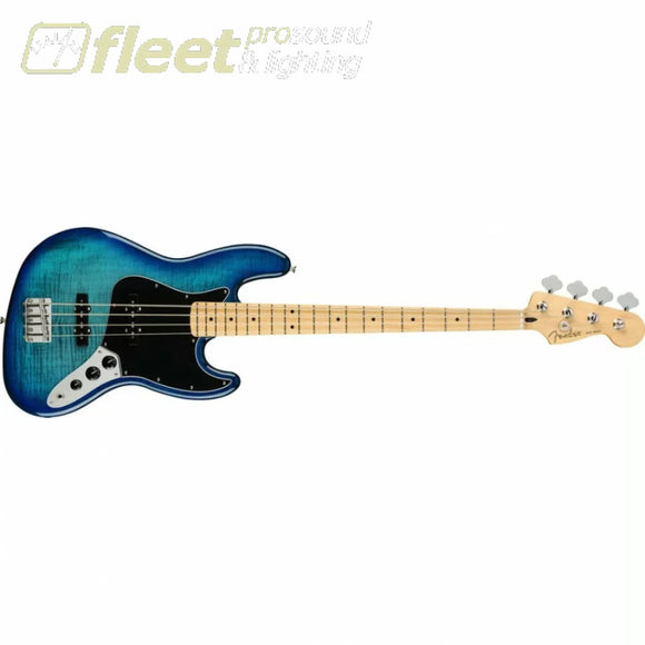 Fender Limited Edition Plus Top Player Series Jazz Bass Blue Burst - 0140229573 4 STRING BASSES