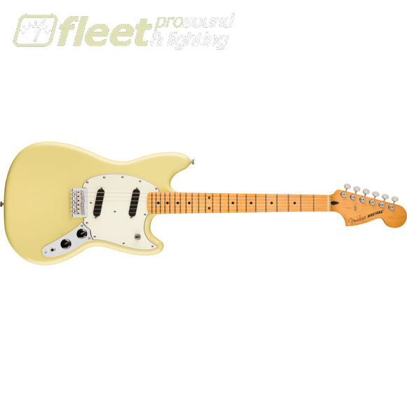 Fender Player II Mustang Maple Fingerboard Hialeah Yellow 0140462561 SOLID BODY GUITARS