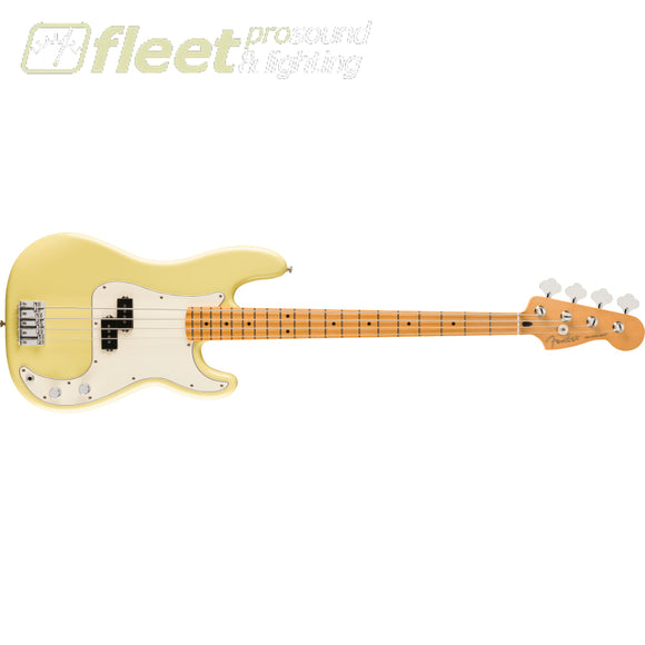 Fender Player II Precision Bass® Rosewood Fingerboard Hialeah Yellow 0140472561 4 STRING BASSES