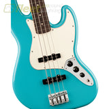 Fender Player II Jazz Bass® Rosewood Fingerboard Aquatone Blue 0140480518 4 STRING BASSES