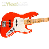 Fender Player II Jazz Bass® Maple Fingerboard Coral Red 0140482558 4 STRING BASSES