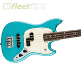 Fender Player II Mustang® Bass PJ Rosewood Fingerboard Aquatone Blue 0140490518 4 STRING BASSES