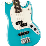 Fender Player II Mustang® Bass PJ Rosewood Fingerboard Aquatone Blue 0140490518 4 STRING BASSES