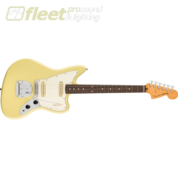 Fender Player II Jaguar Rosewood Fingerboard Hialeah Yellow 0140580561 SOLID BODY GUITARS