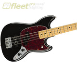 Limited Edition Fender Player Mustang Bass PJ Black w/Tortoise Pickguard - 0147713506 4 STRING BASSES