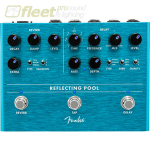 Fender Reflecting Pool® Delay/Reverb 0234546000 GUITAR MULTI FX