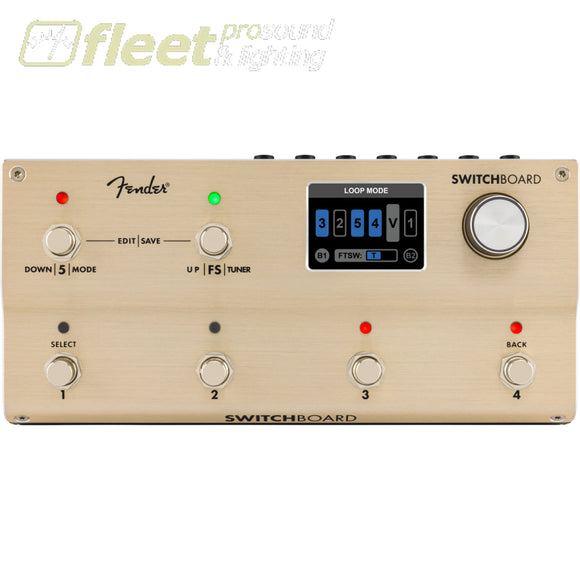 Fender Switchboard Effects Operator 0235150000 GUITAR SWITCHER PEDALS