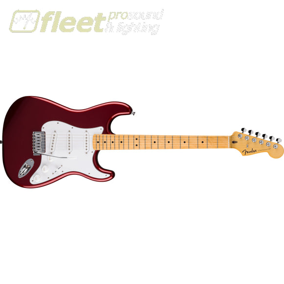 Fender Standard Stratocaster Maple Fingerboard with White Pickguard - Candy Cola SOLID BODY GUITARS