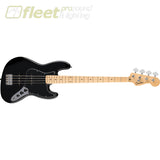 Fender Standard Jazz Bass Electric Bass Maple Black PG in Black - 0266821506 4 STRING BASSES