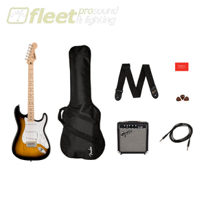 Fender Squier Sonic Stratocaster guitar starter Pack Sunburst - 0371720003 ELECTRIC GUITAR STARTER PACKS