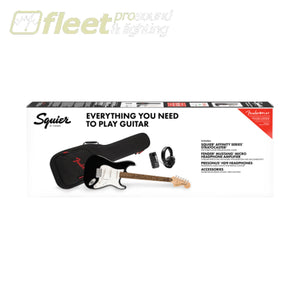 Fender Affinity Series Stratocaster Mustang Micro Amp Guitar Pack 0372873106 ELECTRIC GUITAR STARTER PACKS