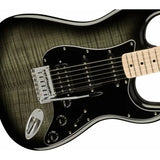 Squier Affinity Series Stratocaster FMT HSS, Maple Fingerboard - Black Burst