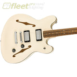 Fender Squier Affinity Series Starcaster Deluxe Electric Guitar - Olympic White - 0378450505 HOLLOW BODY GUITARS