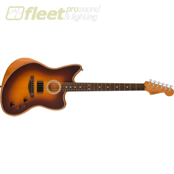 Fender Acoustasonic® Player Jazzmaster® Rosewood Fingerboard 2-Color Sunburst - 0972233103 6 STRING ACOUSTIC WITH ELECTRONICS