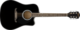Fender FA-125CE Cutaway Dreadnought Acoustic Electric - Black  0972713506