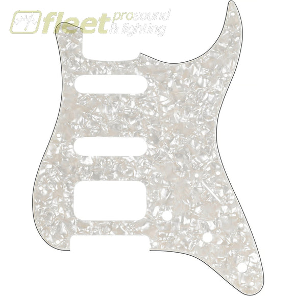 11 Hole Modern Style Stratocaster H/S/S Pickguard Aged White Moto 0991338000 GUITAR PARTS