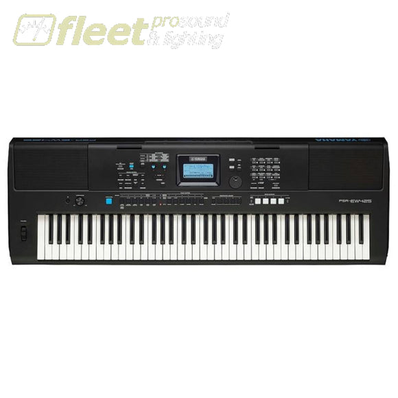Yamaha PSR-EW425 76-key Portable Keyboard KEYBOARDS & SYNTHESIZERS