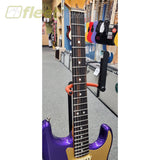 Fender American Ultra Stratocaster Plum Metallic w/Ebony Fingerboard & Anodized Gold Pickguard SOLID BODY GUITARS