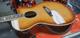 PRS SE Angeles AE40ETS Cutaway Acoustic Guitar  W/ Electronics and case - Tobacco Sunburst
