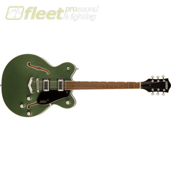 G5622 Electromatic® Center Block Double-Cut with V-Stoptail - Olive Metallic - 2508300598 HOLLOW BODY GUITARS