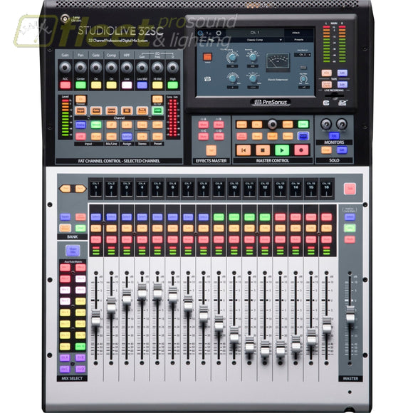 PreSonus® StudioLive® Series III 32SC Digital Console Mixer DIGITAL MIXERS