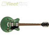 Gretsch G2655 Streamliner Center Block Jr. Double Cut with V Stoptail Laurel Fingerboard Steel Olive 2817100530 HOLLOW BODY GUITARS