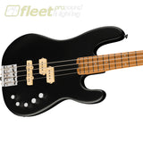 Charvel Pro-Mod San Dimas Bass PJ IV Caramelized Maple Fingerboard Satin Black 2963068568 4 STRING BASSES