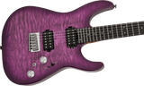 Charvel Pro-Mod Plus Dinky® DK24 HH HT E QM- Violet Radiance 2979861592