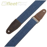 Levy’s Denim Series Denim Guitar Strap Blue - M7DM-BLU STRAPS