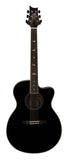 PRS SE Angelus Cutaway Acoustic Electric Guitar w/Bag, Black  A20HHHECCCE1-BX