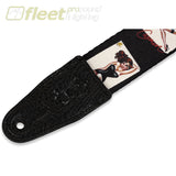Levys MPS2-072 2’’ Sonic-Art Polyester Guitar Strap Adjustable To 65’’ – Pin-Up Art Design STRAPS