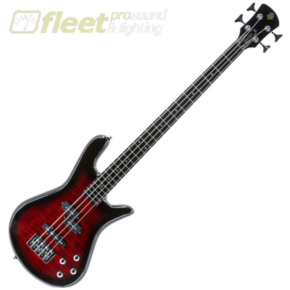 Spector LG4STBC 4-String RH Legend 4 Standard Electric Bass – Black Cherry 4 STRING BASSES