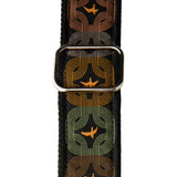 Paul Reed Smith 113011-045 2" Deluxe Retro Custom Jacquard Guitar Strap, Orange Birds