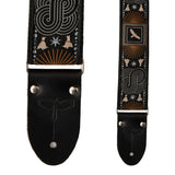 Paul Reed Smith 113011-046 2" Deluxe Retro Custom Jacquard Guitar Strap, Beige Birds