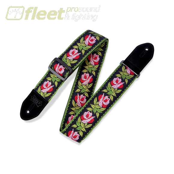 Levy’s MC8JQ-003 Woven Guitar Strap Floral Series STRAPS